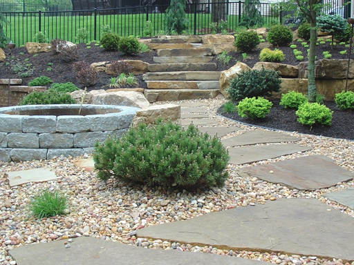 Decorative Stone L Mulch Top